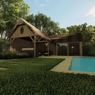 Imperata 3D design_poolhouse_zwembad